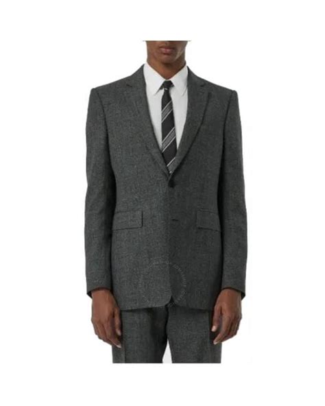 burberry charcoal melange suit|burberry store online.